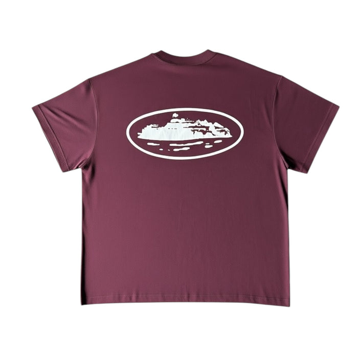 T-Shirt Corteiz Rouge Bordeaux
