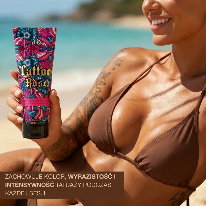 Tattoo Rose balsam brązujący do opalania dla kobiet z tatuażami 251 ml