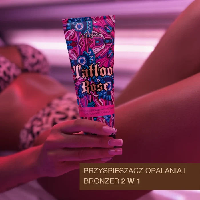 Tattoo Rose balsam brązujący do opalania dla kobiet z tatuażami 251 ml