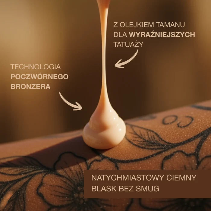 Tattoo Rose balsam brązujący do opalania dla kobiet z tatuażami 251 ml