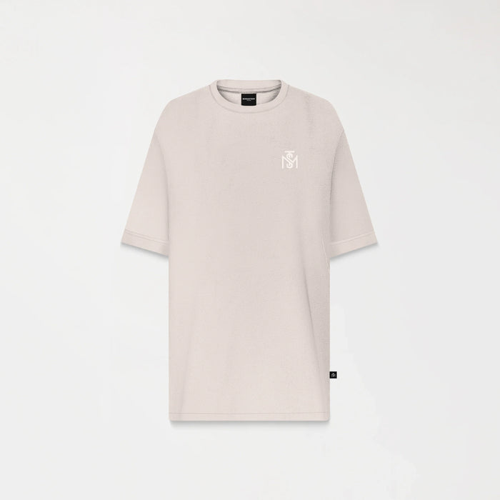 TEMPLUM T-SHIRT OVERSIZED MEN SIMPLY TAUPE