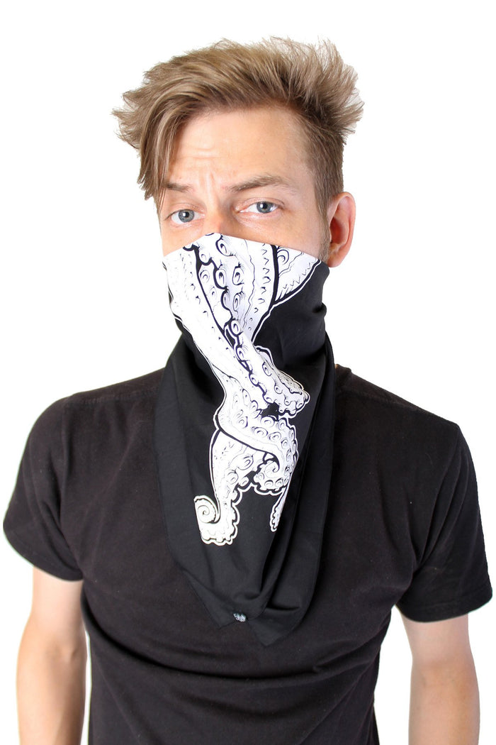 TENTACLE BANDANA -WHITE-