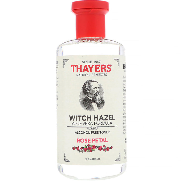 Thayers Natural Remedies Witch Hazel Alcohol تونر الوجه الأصلي بماء الورد من ثايرس