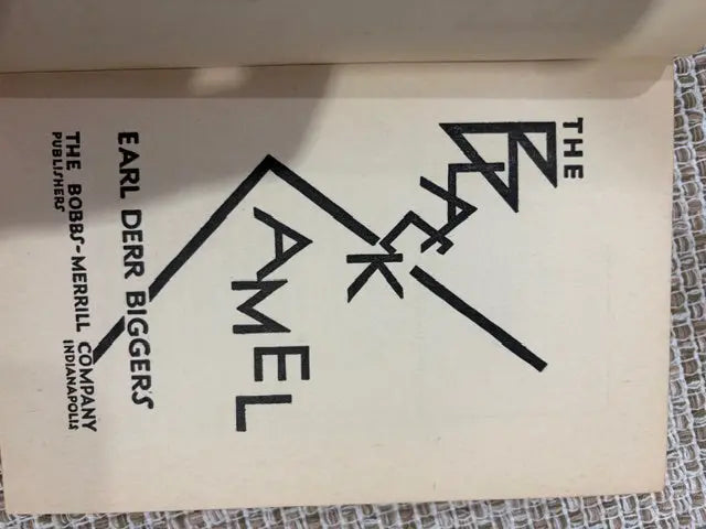 The Black Camel Crippen & Landru, Publishers