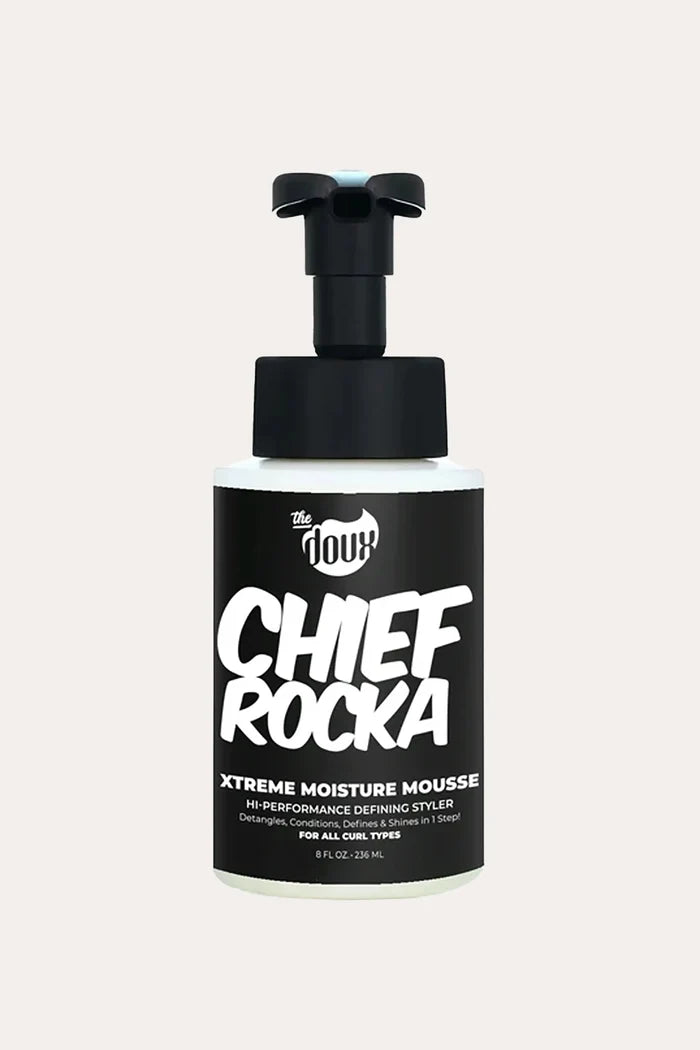 THE DOUX CHIEF ROCKA XTREME HOLD MOUSSE 8oz THE DOUX