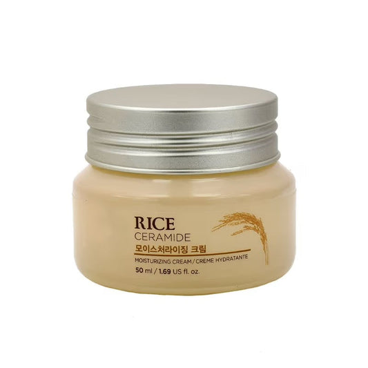 THE FACE SHOP rice ceramide moisturizing cream كريم ترطيب وتغذيه
