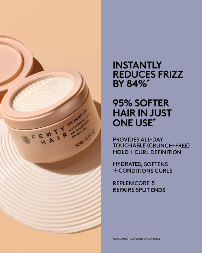 Instantly reduces frizz by 84%. 95% softer hair in just one use. Provides all-day touchable (crunch-free) hold-curl definition. Hydrates, softens + conditions curls. Replenicore-5 repairs split ends.