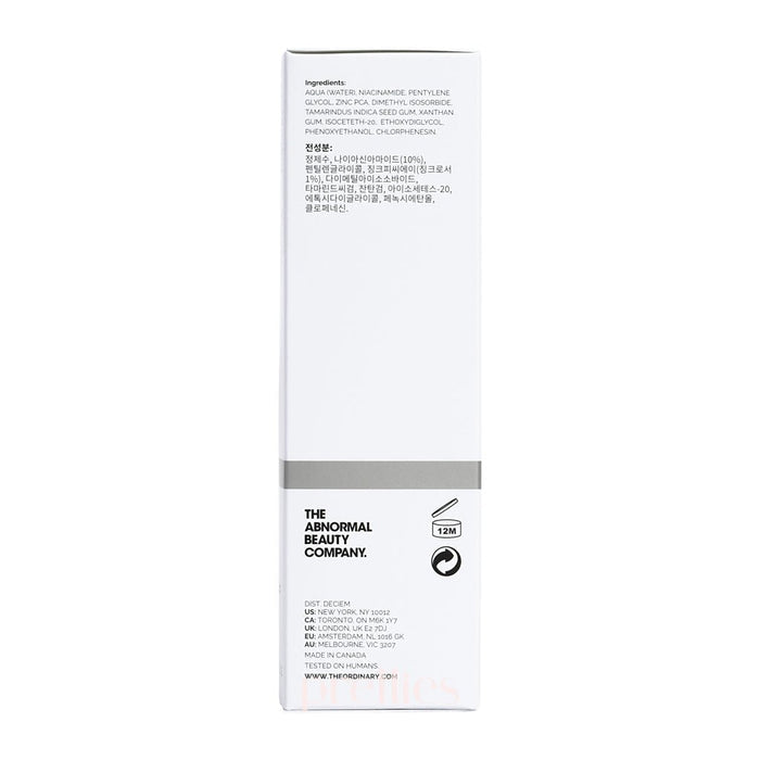 The Ordinary Niacinamide 10% + Zinc 1% 60ml