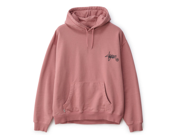 This Thing Dot Hooded Fleece - Washed Rose