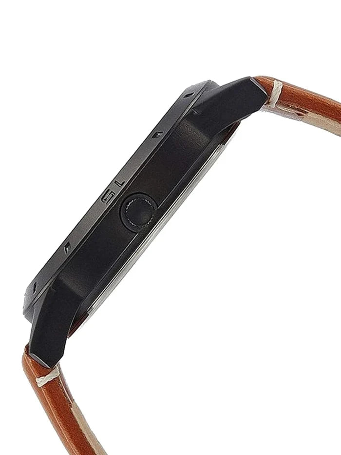 Timex Dial & Leather Strap Analogue Watch - TW000U913