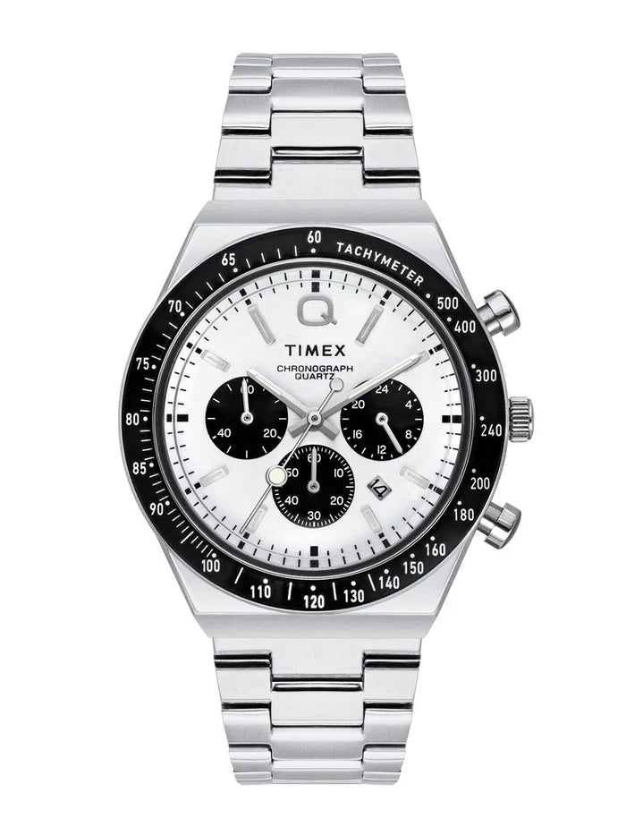 Timex Q Round 21mm White Dial Analog Watch - TWEG26400