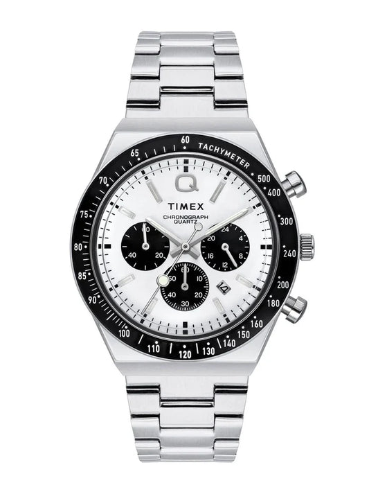 Timex Q Round 21mm White Dial Analog Watch - TWEG26400