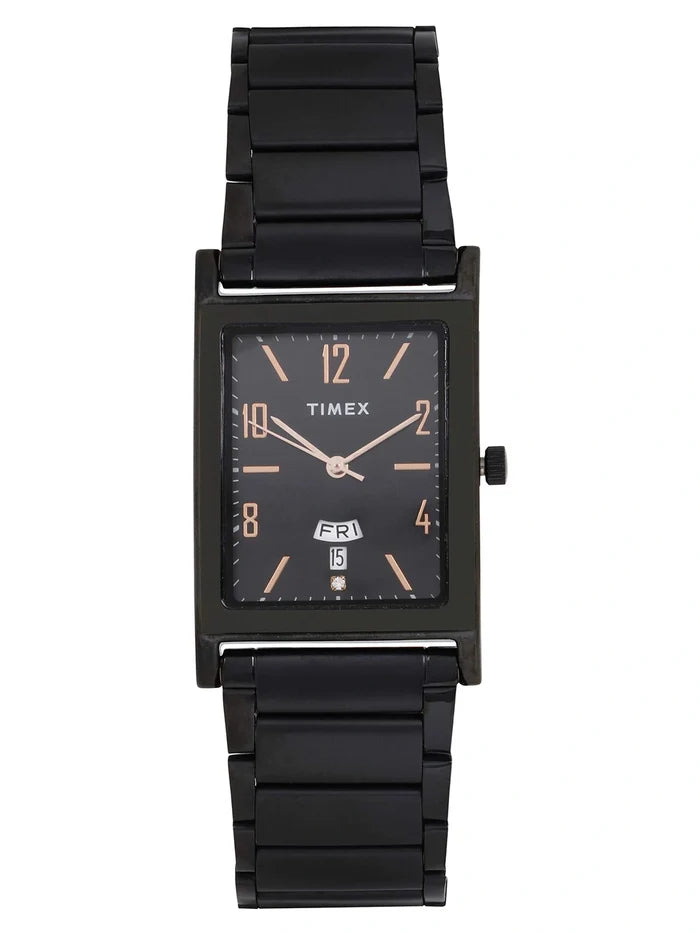 Timex Rectangular Analog Watch - TW000L521