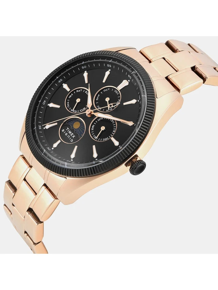 Timex Timex Signio Round Black Dial Analog Watch - TWEG34402