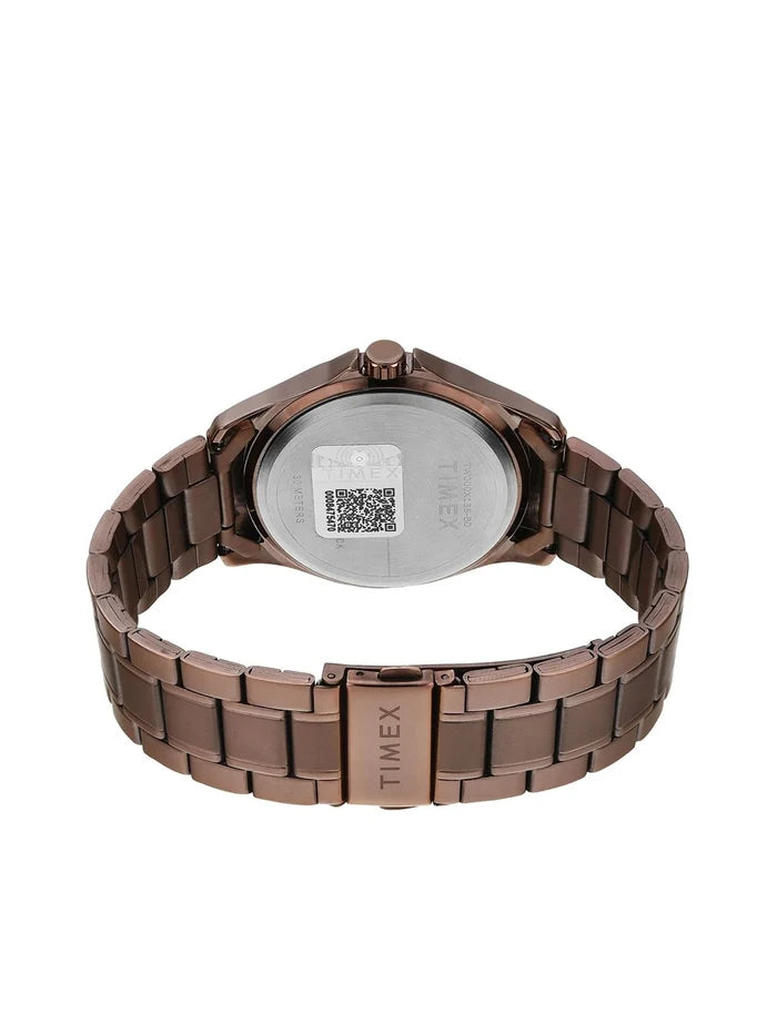 Timex Trendline Round 21mm Brown Dial Analog Watch - TW000X136
