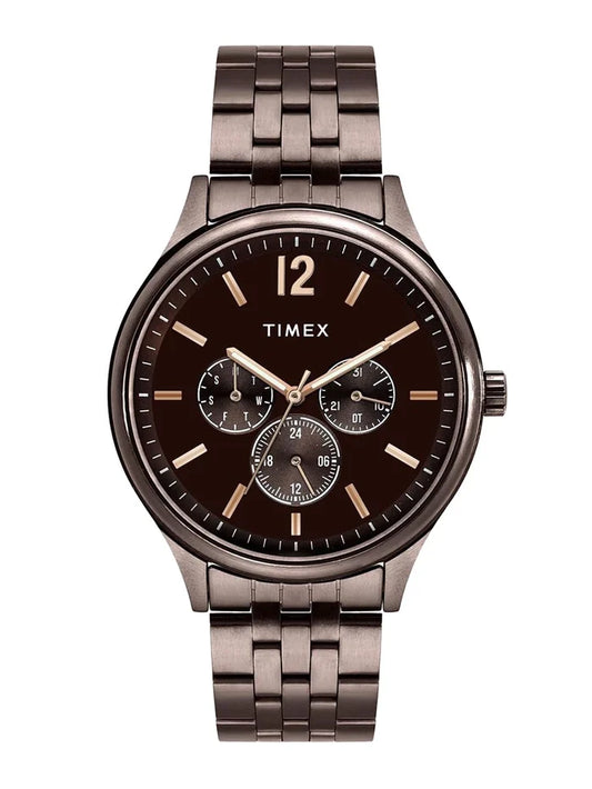 Timex Trendline Round 21mm Brown Dial Analog Watch - TWEG18436