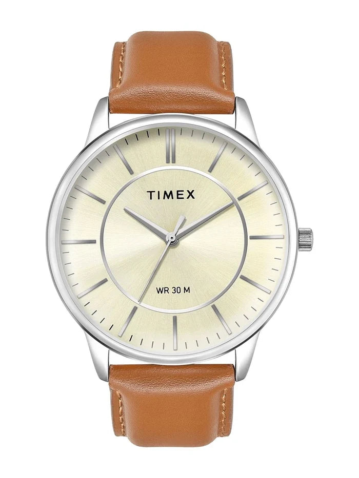 Timex Trendline Round 21mm Champagne Dial Analog Watch - TWTG12100