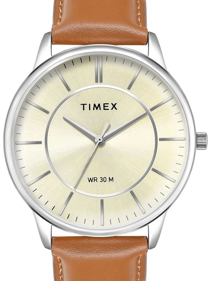 Timex Trendline Round 21mm Champagne Dial Analog Watch - TWTG12100