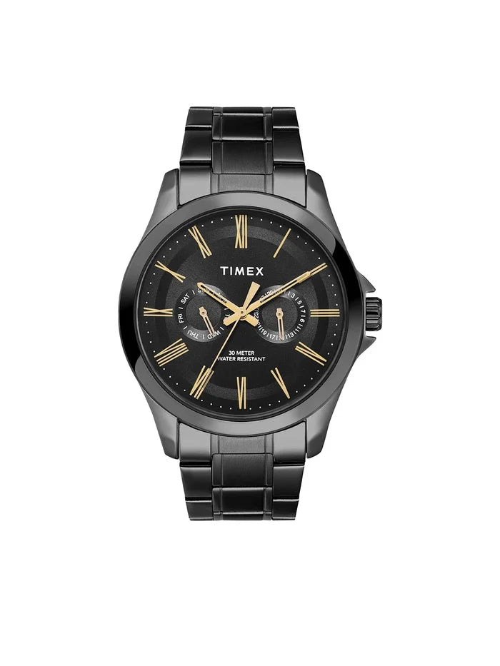 Timex Trendline Round 42mm Black Dial Analog Watch - TW000X135