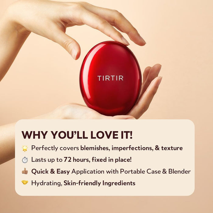 TIRTIR Mask Fit Red Cushion SPF 40++++ | GlamTouch UK