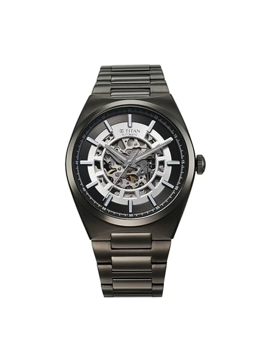 Titan Round Analog Watch - 90221QM02