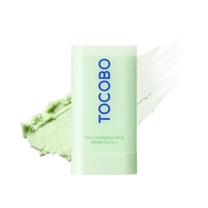 TOCOBO Cica Cooling Sun Stick SPF50+ PA++++ واقي الشمس الكيميائي بالسيكا من توكوبو