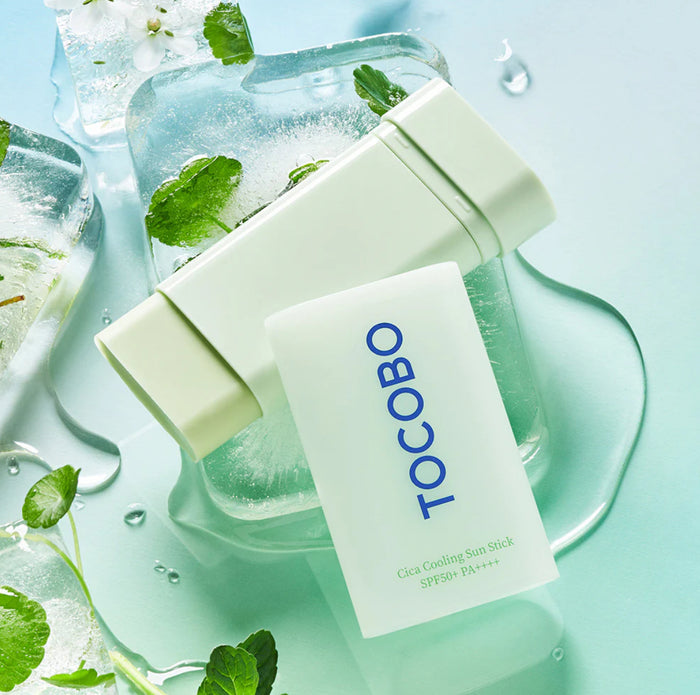 TOCOBO Cica Cooling Sun Stick SPF50+ PA++++ واقي الشمس الكيميائي بالسيكا من توكوبو