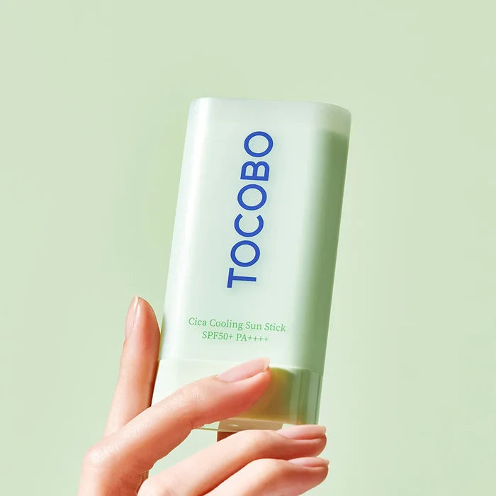 TOCOBO Cica Cooling Sun Stick SPF50+ PA++++ واقي الشمس الكيميائي بالسيكا من توكوبو