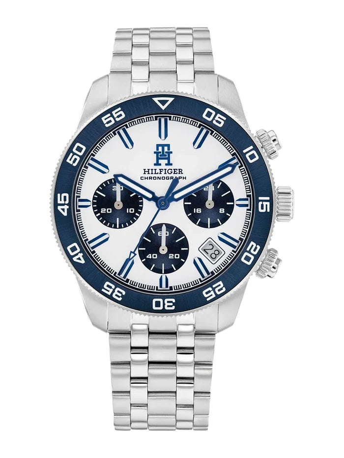 Tommy Hilfiger Dial & Stainless Steel Bracelet Style Strap Analogue Watch - TH1792157
