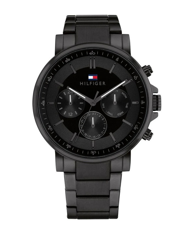 Tommy Hilfiger Multifunction Analog Black Dial Watch - TH1710590