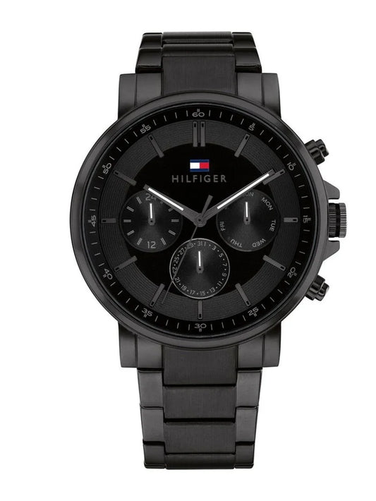 Tommy Hilfiger Multifunction Analog Black Dial Watch - TH1710590