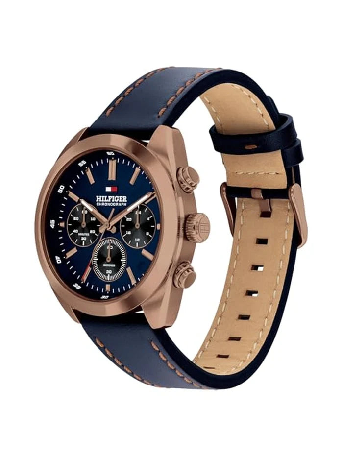 Tommy Hilfiger  Round Blue Dial Analog Watch - TH1710721