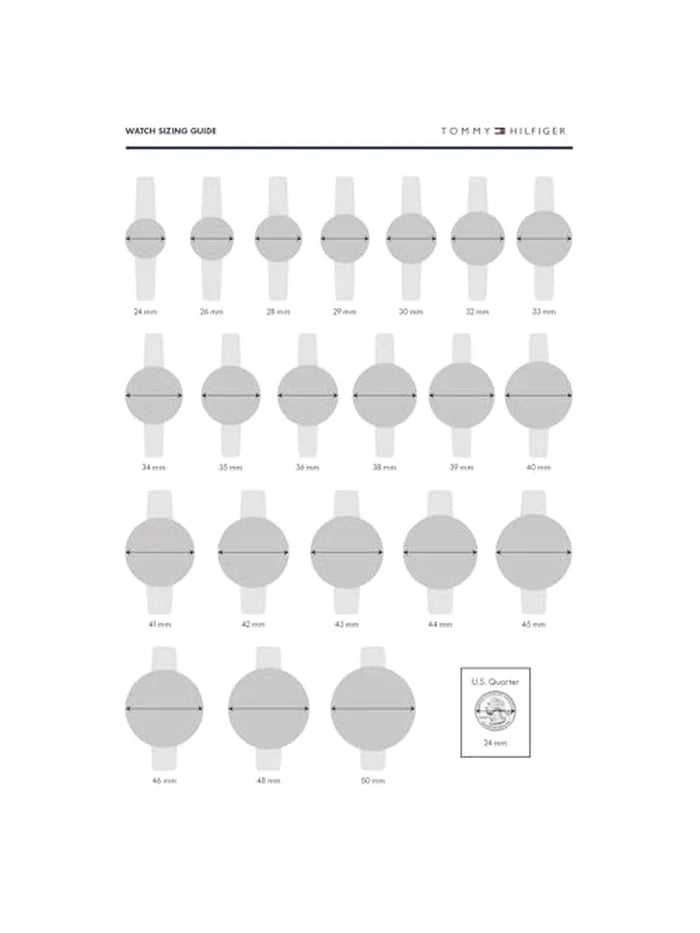 Tommy Hilfiger  Round Brown Dial Analog Watch - TH1710752