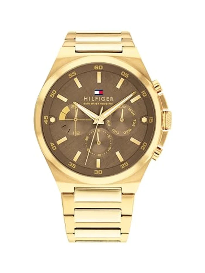Tommy Hilfiger  Round Brown Dial Analog Watch - TH1792090