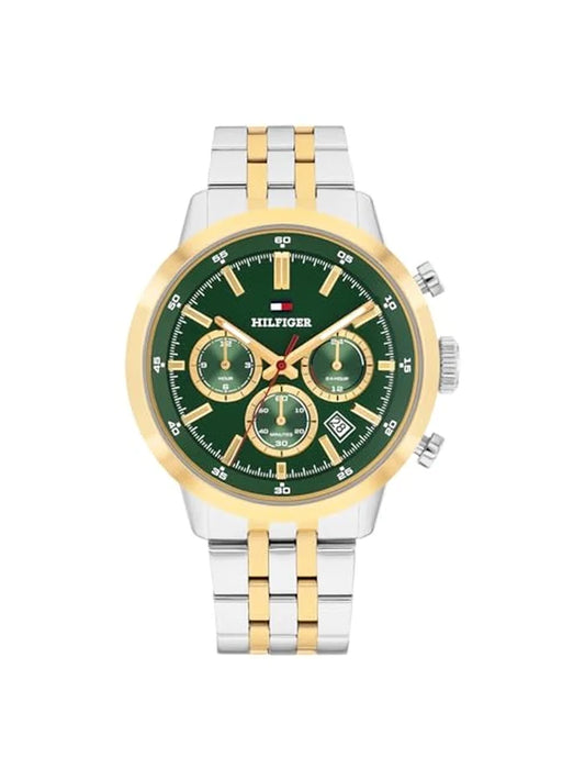 Tommy Hilfiger  Round Green Dial Analog Watch - TH1710754