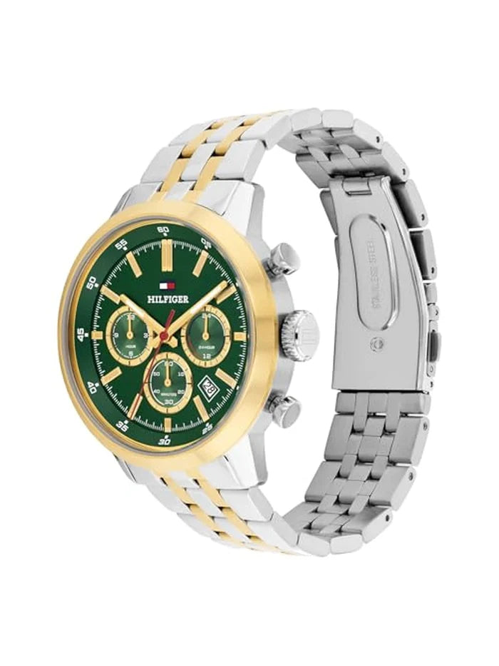 Tommy Hilfiger  Round Green Dial Analog Watch - TH1710754