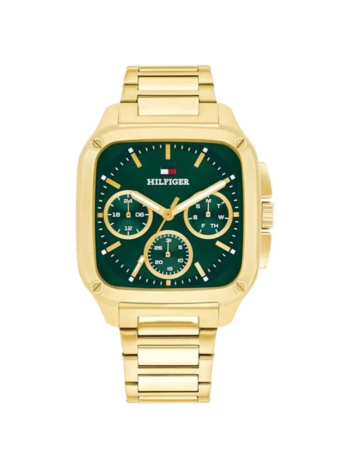 Tommy Hilfiger  Round Green Dial Analog Watch - TH1792223