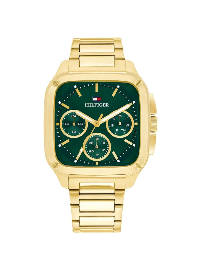 Tommy Hilfiger  Round Green Dial Analog Watch - TH1792223