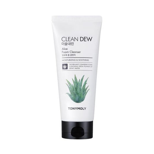 TONYMOLY Clean Dew Aloe Foam Cleanser