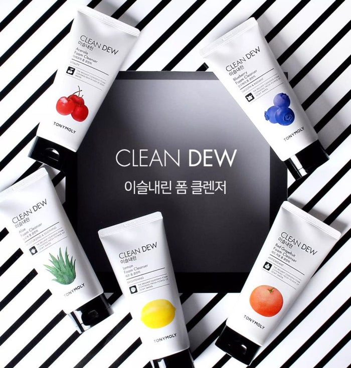 TONYMOLY Clean Dew Aloe Foam Cleanser