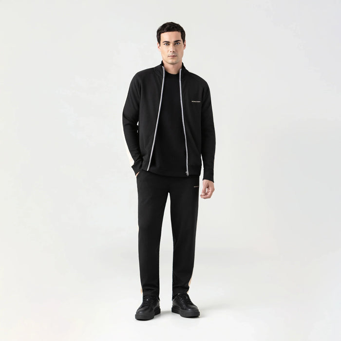 TORMAIN JACKET MEN BLACK/ IRISH CREAM