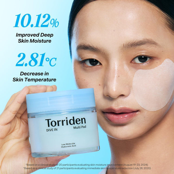 Torriden DIVE-IN Low Molecular Hyaluronic Acid Multi Pad 80 pads