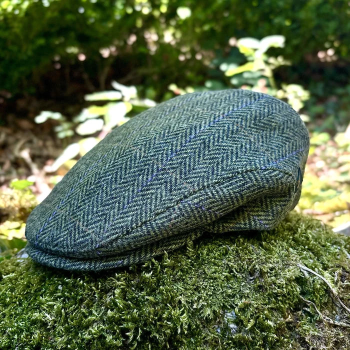Traditional Flat Cap Green