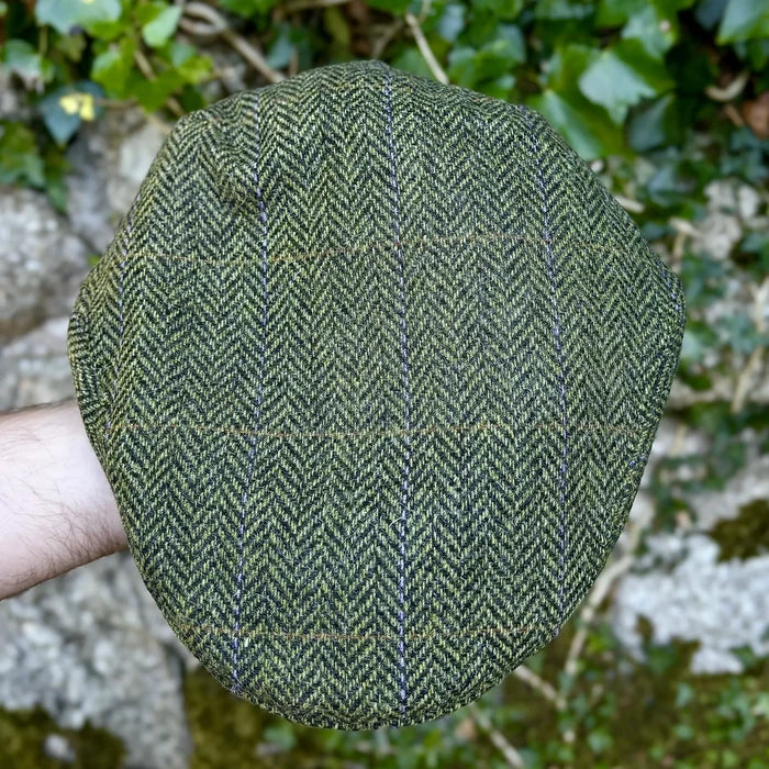 Traditional Flat Cap Green