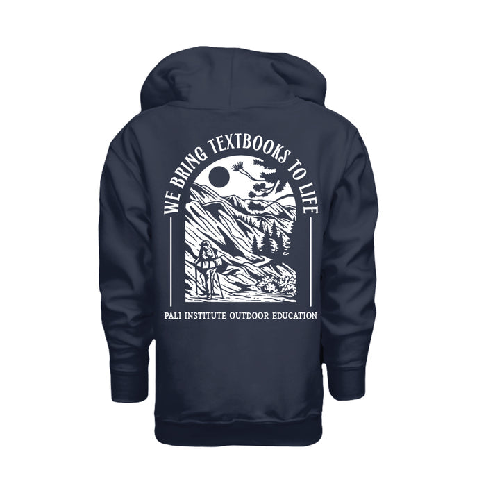 NAVY / YXS / Gildan G185B Youth Heavy Blend  8 oz., 50/50 Hood