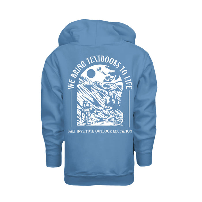 CAROLINA BLUE / YXS / Gildan G185B Youth Heavy Blend  8 oz., 50/50 Hood