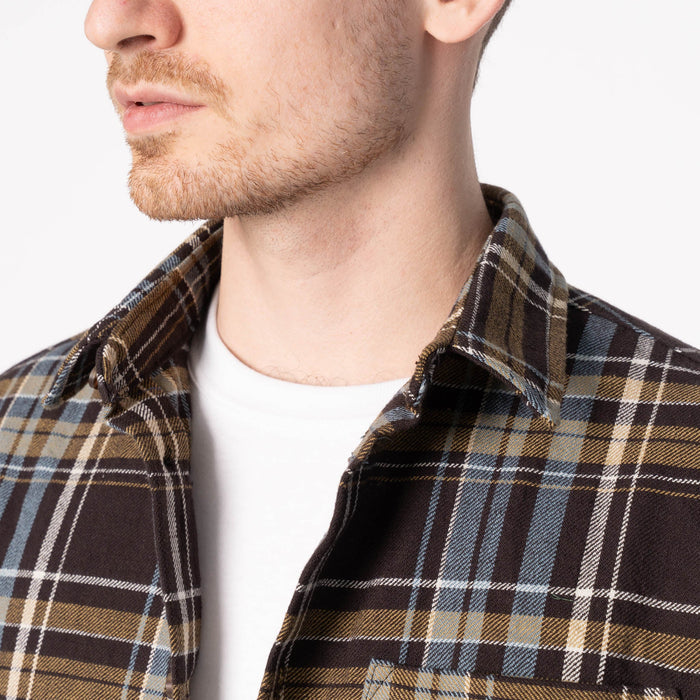 True Shirt - Slub Yarn Flannel - Navy by Naked & Famous Denim