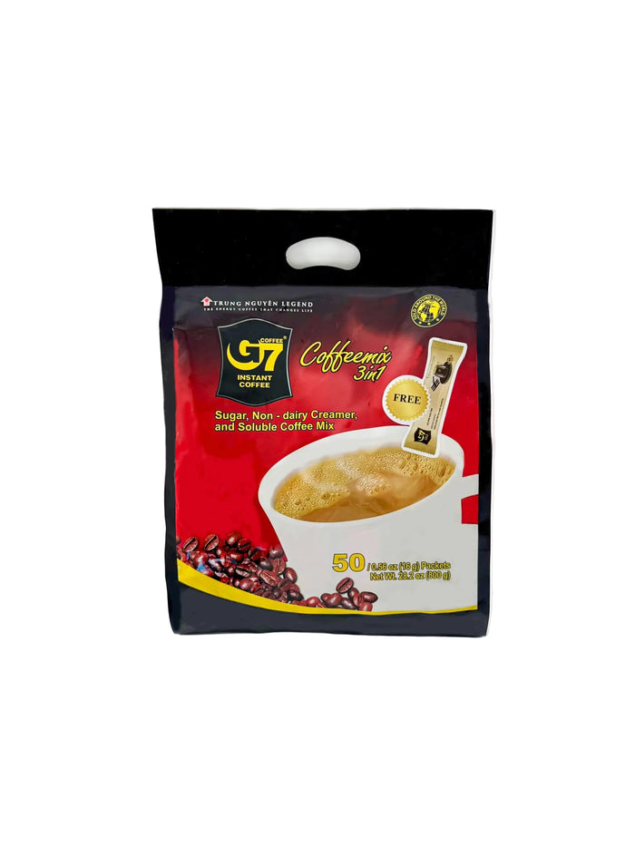 Trung Nguyen G7 Instant Coffee 3-in-1 - Authentic Vietnamese Coffee Mix