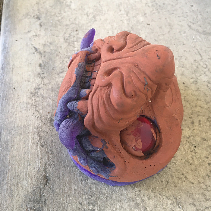 UNFINISHED CAST MONSTER HEAD