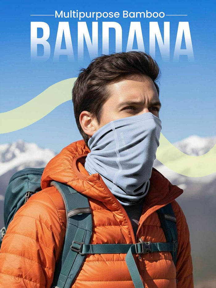 Unisex Organic Bandana Masks - Plain (Pack of 5)